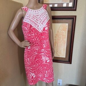 Pappagallo Women’s Hawaiian Print Dress sz 12